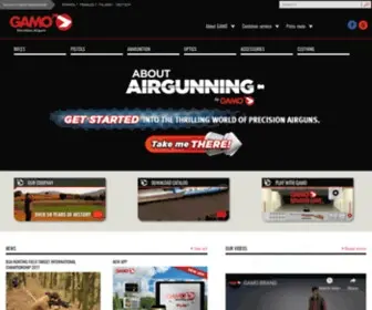 Gamo.com(Air Rifles) Screenshot