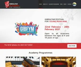 Gampa.gi(The Gibraltar Academy of Music and Performing Arts) Screenshot