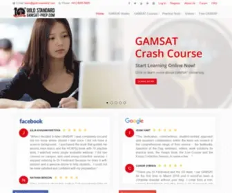 Gamsat-Prep.com(GAMSAT preparation 2022) Screenshot