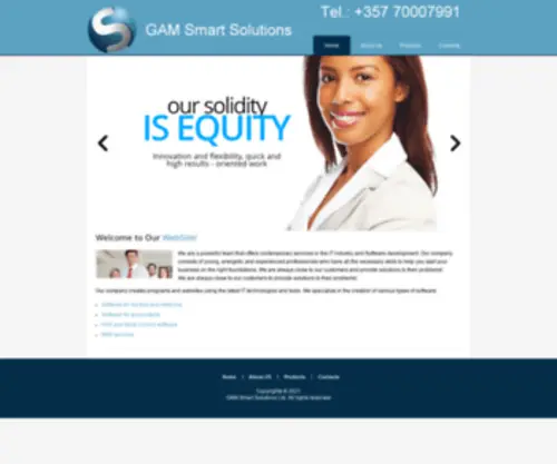 Gamsmartsolutions.com(Administrative Quarantine) Screenshot