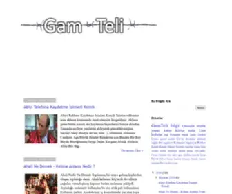 Gamteli.com(GamTeli) Screenshot