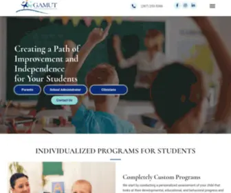 Gamutearlyintervention.com(Developmental Programs for Children in West Chester) Screenshot