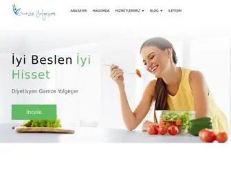 GamZeyolgecer.com(Diyetisyen Gamze Yolgeçer) Screenshot