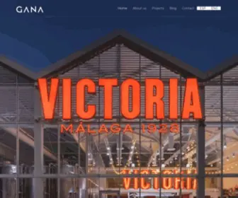 Ganaarquitectura.com(GANA Arquitectura) Screenshot