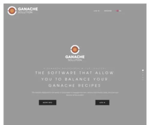 Ganachesolution.com(Ganache Solution) Screenshot