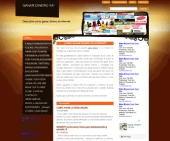 Ganadineroya.eu(GANAR DINERO YA) Screenshot