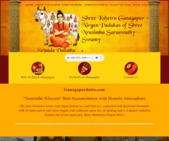 Ganagapurdatta.com(Ganagapurdatta) Screenshot