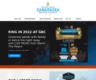 Ganaraskabrewingcompany.ca(Artisanal beer) Screenshot