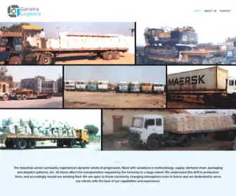 Ganatra.co.in(Ganatra Logistics) Screenshot