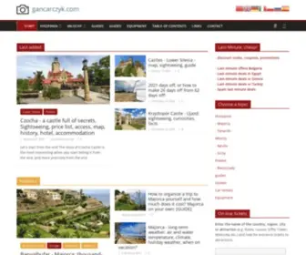 Gancarczyk.com(Przewodnik. – Podróże) Screenshot