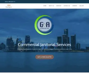 Gandacleaning.com(G&A Cleaning Inc) Screenshot