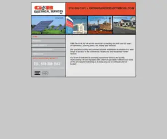 Gandbelectrical.com(G&B Electrical Services Amesbury MA) Screenshot