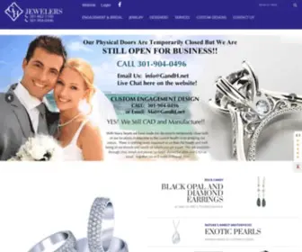 Gandh.net(Jewelry Store in California) Screenshot