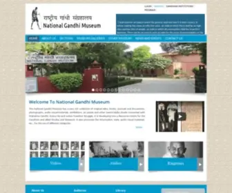 Gandhimuseum.org(National Gandhi Museum) Screenshot