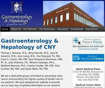 Gandhofcny.com(Gastroenterology & Hepatology of CNY) Screenshot