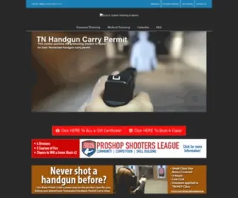 Gandlacademy.com(Guns & Leather Shooting Academy) Screenshot