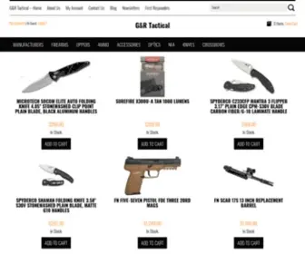 Gandrtactical.com(G&r tactical) Screenshot