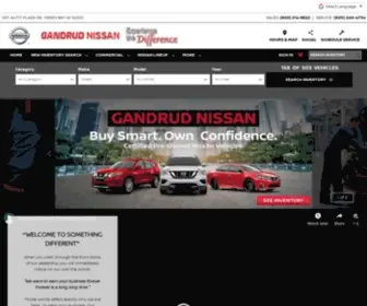 Gandrudnissan.com Screenshot