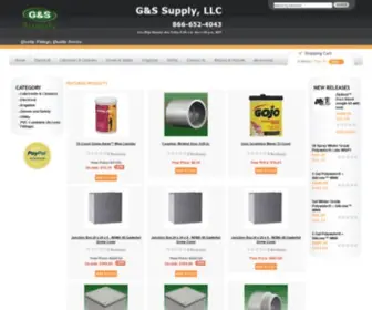 Gandssupply.com(G&S Supply) Screenshot