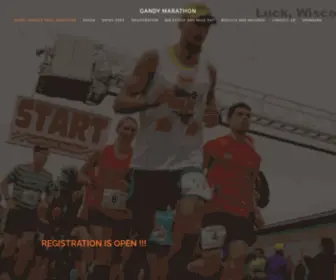 Gandymarathon.net(Gandy Marathon) Screenshot