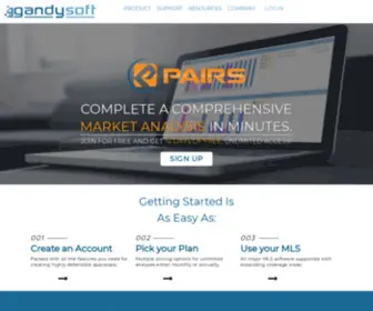 Gandysoft.com(Real Estate Appraisal Software) Screenshot