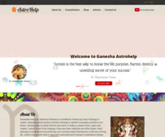 Ganeshaastrohelp.com(Ganesha Astrohelp) Screenshot