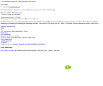 Ganfyd.org(Maintenance and redirection page Defoam.net) Screenshot