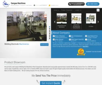 Gangaamachines.com(Gangaa Machines) Screenshot