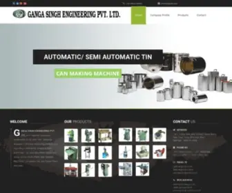 Gangaengg.com(Ganga Engineering) Screenshot