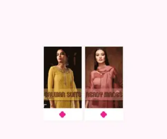 Gangafashions.com(Indian ethnic wear for women) Screenshot