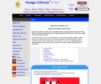 Gangalib.org(Ganga Library Inc) Screenshot