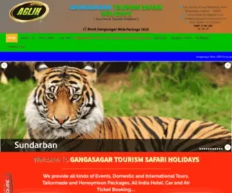 Gangasagartourismsafari.com(GANGASAGAR TOURISM SAFARI HOLIDAYS) Screenshot