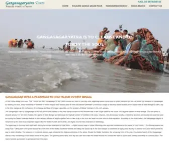 Gangasagaryatra.com(Ganga Sagar yatra) Screenshot