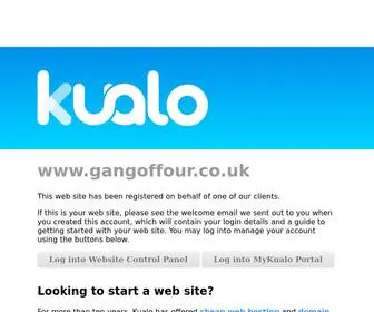 Gangoffour.co.uk(Kualo Web Hosting) Screenshot