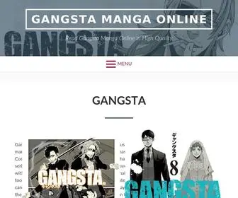 Gangsta-Manga.com(Gangsta Manga Online) Screenshot