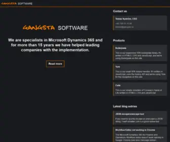 Gangsta.se(Gangsta Software) Screenshot