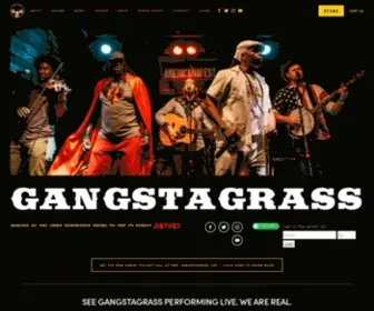 Gangstagrass.com(Gangstagrass) Screenshot