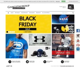 Gangstagroup.com(Urban Fashion Store) Screenshot