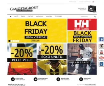 Gangstagroup.sk(Urban Fashion Store) Screenshot