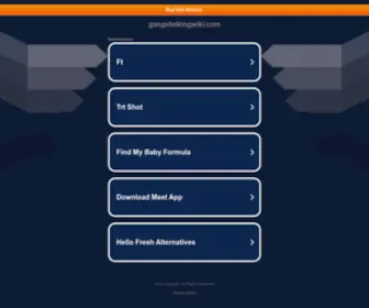 Gangstalkingwiki.com(Gang stalking) Screenshot