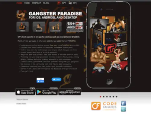 Gangsterparadiseapp.com(Gangster Paradise App) Screenshot