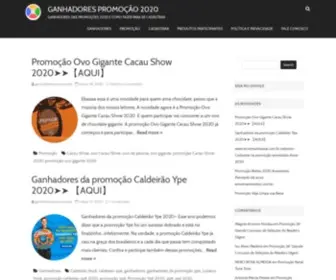 Ganhadorespromocao.com(Ganhadorespromocao) Screenshot