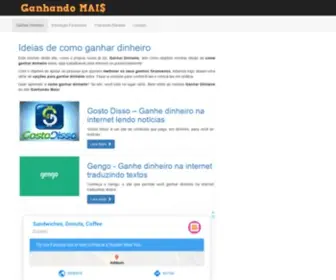 Ganhandomais.com.br(Página 1) Screenshot