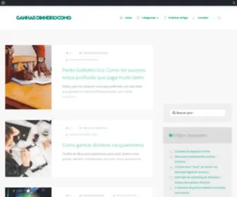 Ganhardinheirocomo.com.br(Ideias de Como Ganhar Dinheiro) Screenshot