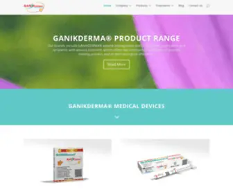 Ganikderma.com(Home) Screenshot