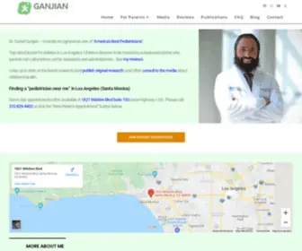 Ganjianmd.com(Dr. Daniel Ganjian) Screenshot