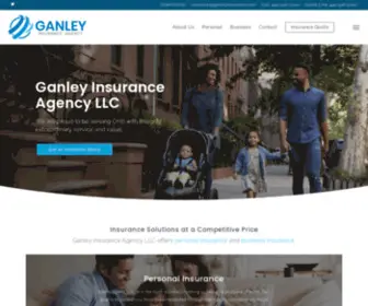 Ganleyinsurance.com(Ganley Insurance Agency) Screenshot