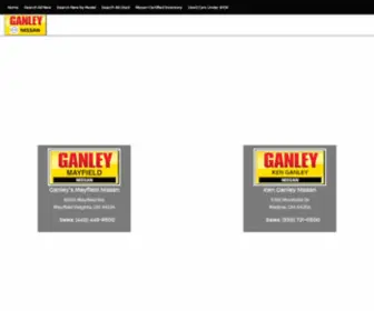 Ganleynissan.com(Ganley Nissan) Screenshot