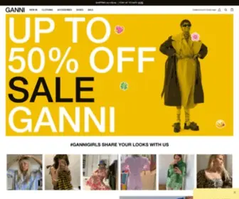 Ganni.com(GANNI NL) Screenshot