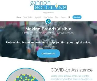 Gannonsolutions.com(Gannon Solutions) Screenshot